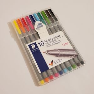 STAEDTLER 10 triplus fineliner 0.3 mm